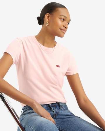 Levi's Женская Футболка Светло-Розовая Regular [3]