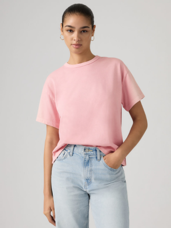 FEMEI - Levi's Tricou Roz Relaxed Femei