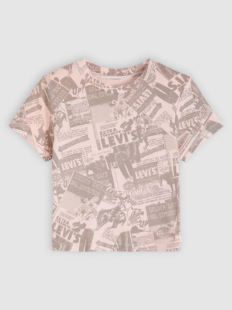 ЖЕНЩИНЫ - Levi's Женская Футболка Розовая Slim