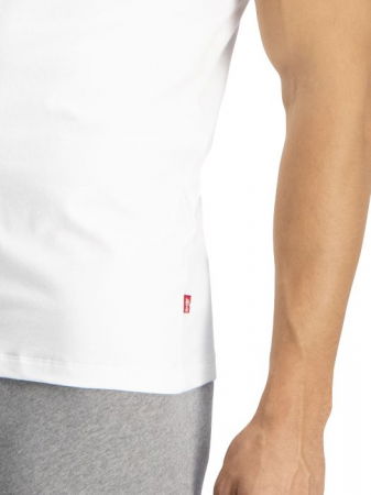 BARBATI - Levi's Tricou (Set) Alb Slim Barbati