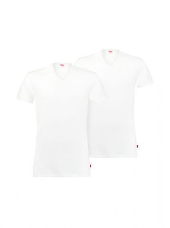 Tricouri si Polo - Levi's Tricou (Set) Alb Slim Barbati