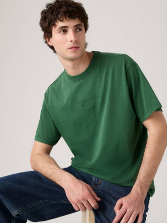 BARBATI - Levi's Tricou Verde Relaxed Barbati