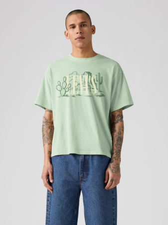 BARBATI - Levi's Tricou Verde Relaxed Barbati