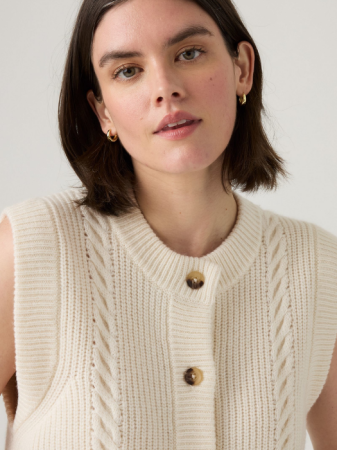 Veste - Levi's Vesta Crem Regular Femei