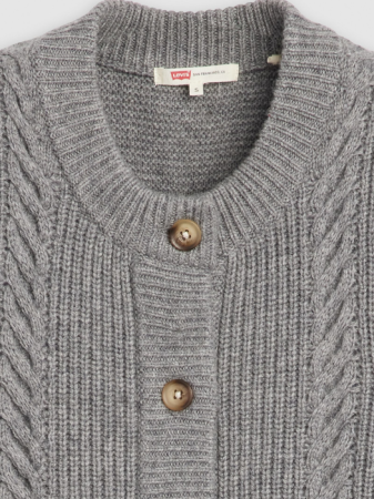 FEMEI - Levi's Vesta Gri Inchis Regular Femei