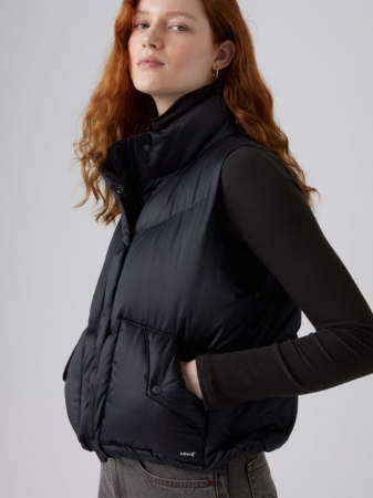 FEMEI - Levi's Vesta Neagra Regular Femei