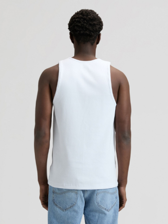 BARBATI - Maiou Alb Slim Barbati