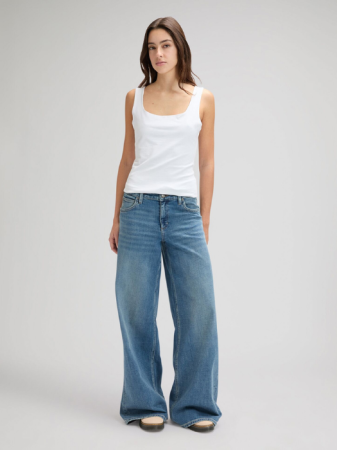 FEMEI - Maiou Alb Slim Femei