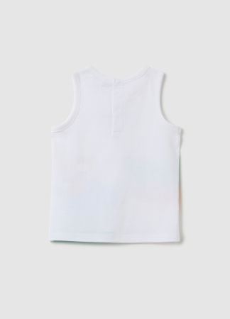 Tricouri si Polo - Maiou Brilliant White Baieti 9-36 Luni