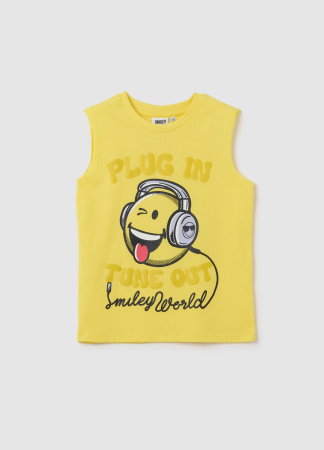 МАЛЬЧИКИ - Майка Для Мальчиков Жёлтая 3-10 Лет