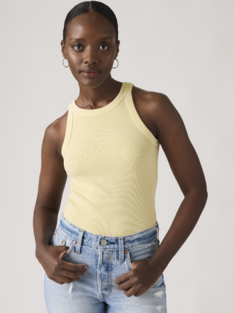 FEMEI - Maiou Galben Slim Femei