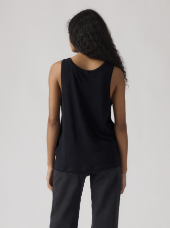 FEMEI - Maiou Negru Regular Femei