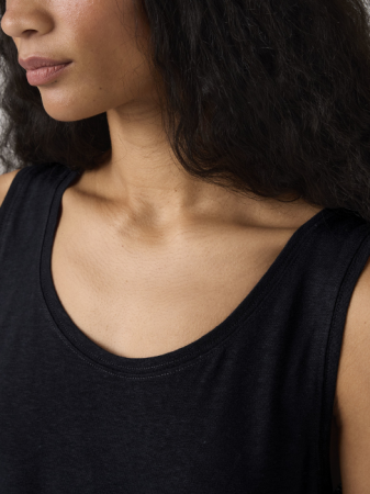 FEMEI - Maiou Negru Regular Femei