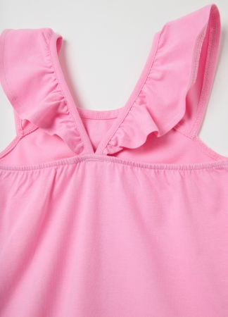 ДЕВОЧКИ - Майка Для Девочек Розовая 3-10 Лет