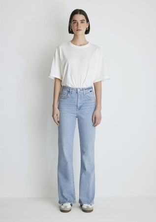 FEMEI - Blugi Albastri Deschisi Los Angeles Flare, Bootcut Femei