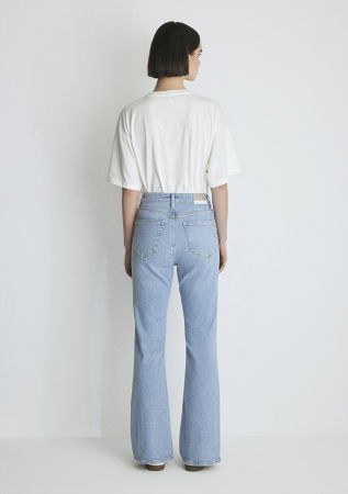 FEMEI - Blugi Albastri Deschisi Los Angeles Flare, Bootcut Femei