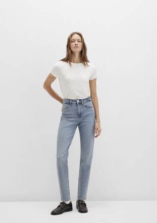 FEMEI - Mavi Blugi Albastri Deschisi Star Mom Femei