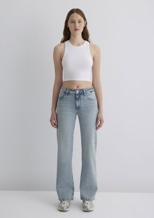 ЖЕНЩИНЫ - Mavi Женские Джинсы Синие Straight