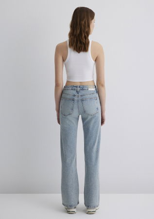 ЖЕНЩИНЫ - Mavi Женские Джинсы Синие Straight