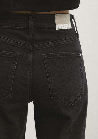 Mavi Blugi Gri Inchis Cindy Mom Femei [6]