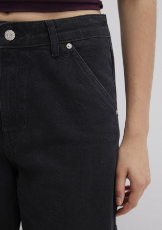 Mavi Blugi Gri Inchis Kimberly Wide Leg Femei [6]