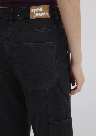 Mavi Blugi Gri Inchis Kimberly Wide Leg Femei [8]