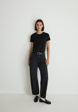 Mavi Blugi Negri Leila Baggy Femei [0]