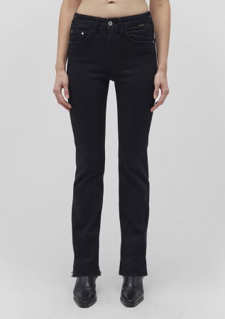 FEMEI - Mavi Blugi Negri Maria Flare Bootcut Femei