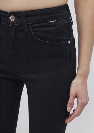 FEMEI - Mavi Blugi Negri Maria Flare Bootcut Femei