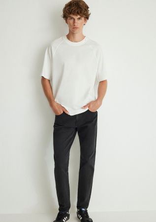 BARBATI - Mavi Blugi Gri Inchis Milan Slim Tapered Barbati