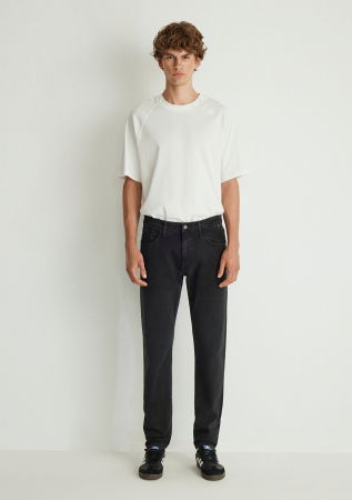 BARBATI - Mavi Blugi Gri Inchis Milan Slim Tapered Barbati