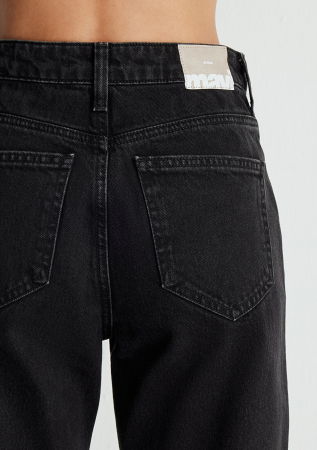 Mavi Женские Джинсы Чёрные New York Straight [8]