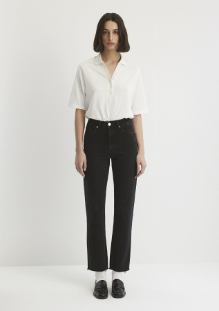 FEMEI - Mavi Blugi Negri New York Straight Femei