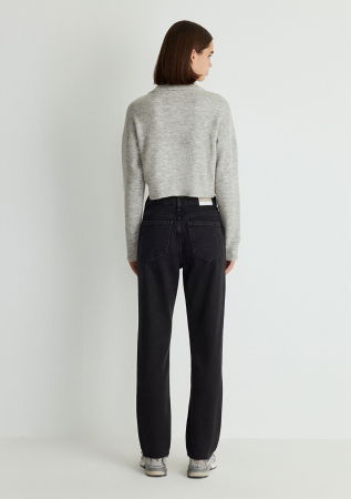 Mavi Женские Джинсы Чёрные New York Straight [5]