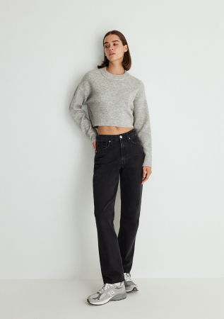 FEMEI - Mavi Blugi Negri New York Straight Femei