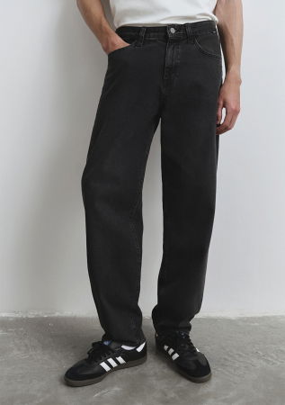 JEANS - Mavi Blugi Gri Inchis TORONTO Baggy Barbati