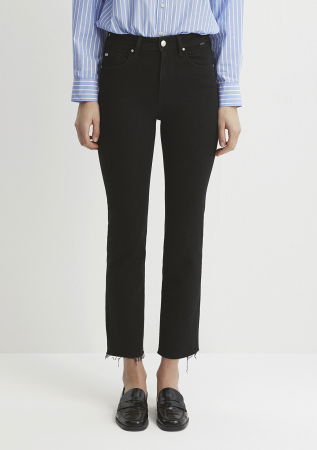 Slim - Mavi Blugi Negri Viola Slim Straight Femei