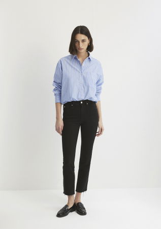 JEANS - Mavi Blugi Negri Viola Slim Straight Femei