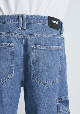 Mavi Мужские Джинсы Синие CARLOS Loose [8]
