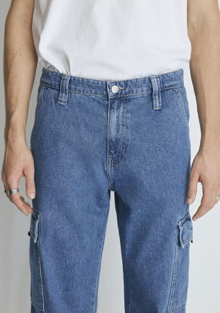 Mavi Мужские Джинсы Синие CARLOS Loose [6]