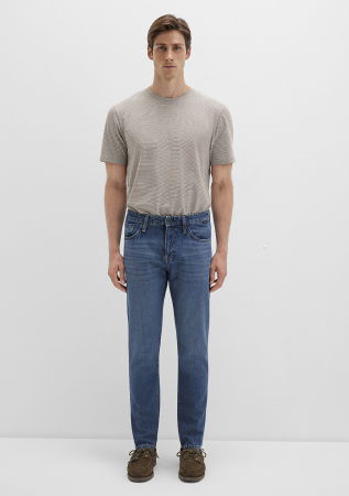 BARBATI - Mavi Blugi Navy Milan Slim Tapered Barbati