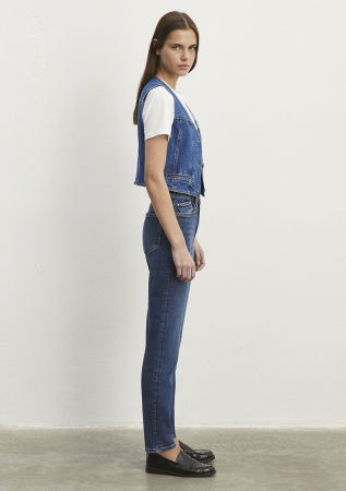 Mavi Blugi Navy Star Mom Femei [5]