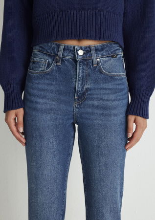 Mavi Blugi Albastri Cindy Mom Femei [7]
