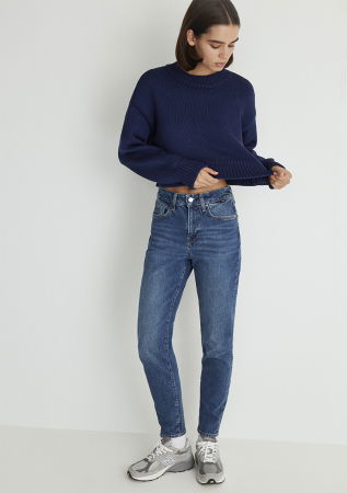 Mavi Blugi Albastri Cindy Mom Femei [2]