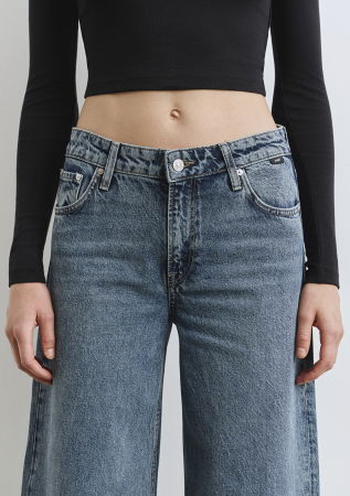 Mavi Blugi Albastri EMILIA Wide Leg Femei [8]