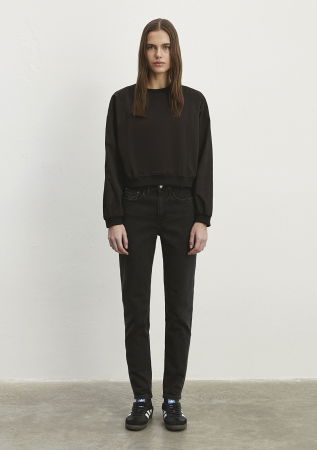 Boyfriend - Mavi Женские Джинсы Тёмные Серые Cindy Mom