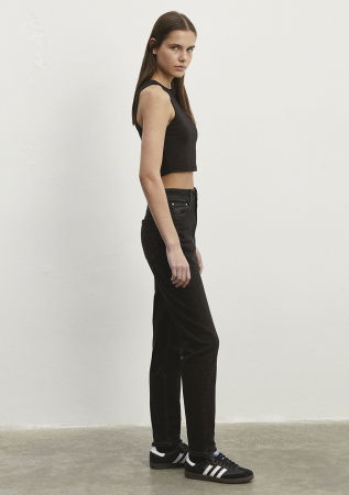 JEANS - Mavi Blugi Negri Star Mom Femei