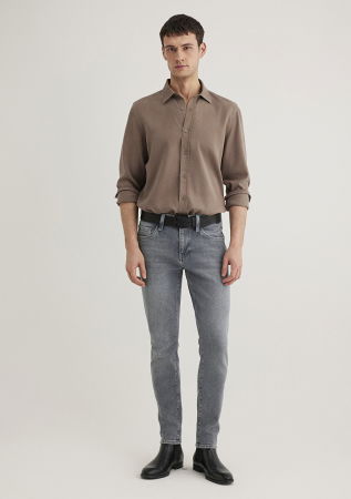 JEANS - Mavi Blugi Gri Deschis Bottom Skinny Barbati