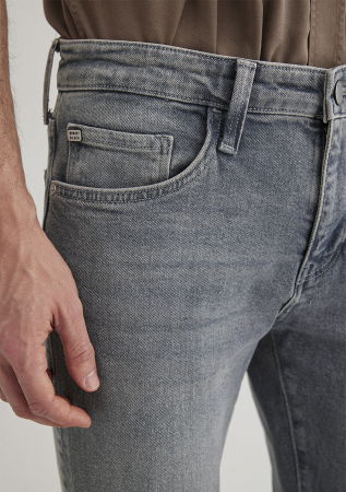 Mavi Blugi Gri Deschis Bottom Skinny Barbati [5]