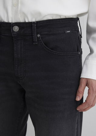 Mavi Мужские Джинсы Чёрные Hunter Straight [6]